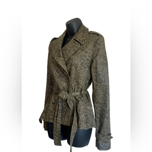 Current / Elliott ‘Auburn Trench’ in color ‘Army Dirty Paws’ - Picture 9 of 9